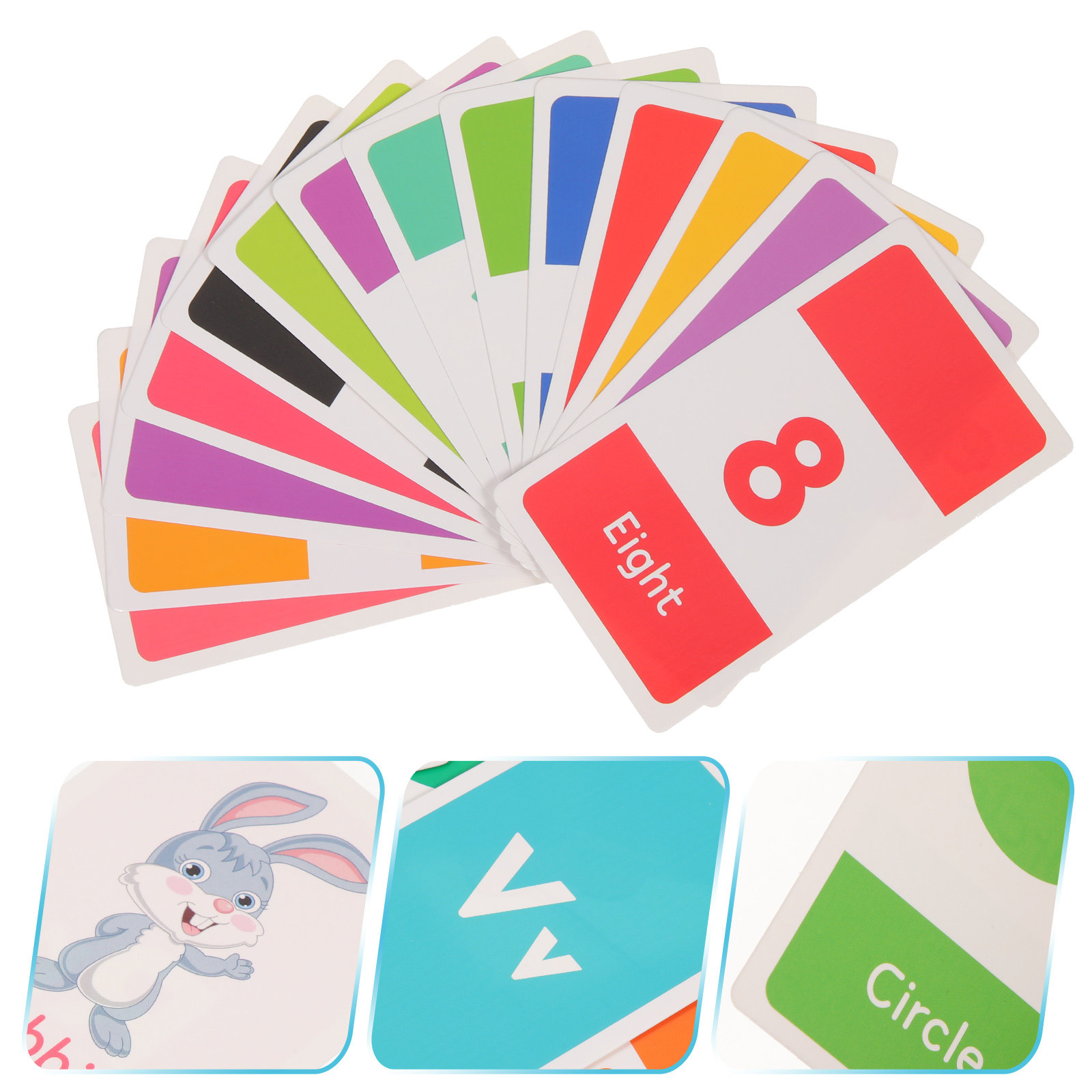 Kids Education Design - 58 cartes éducatives pour enfants, double