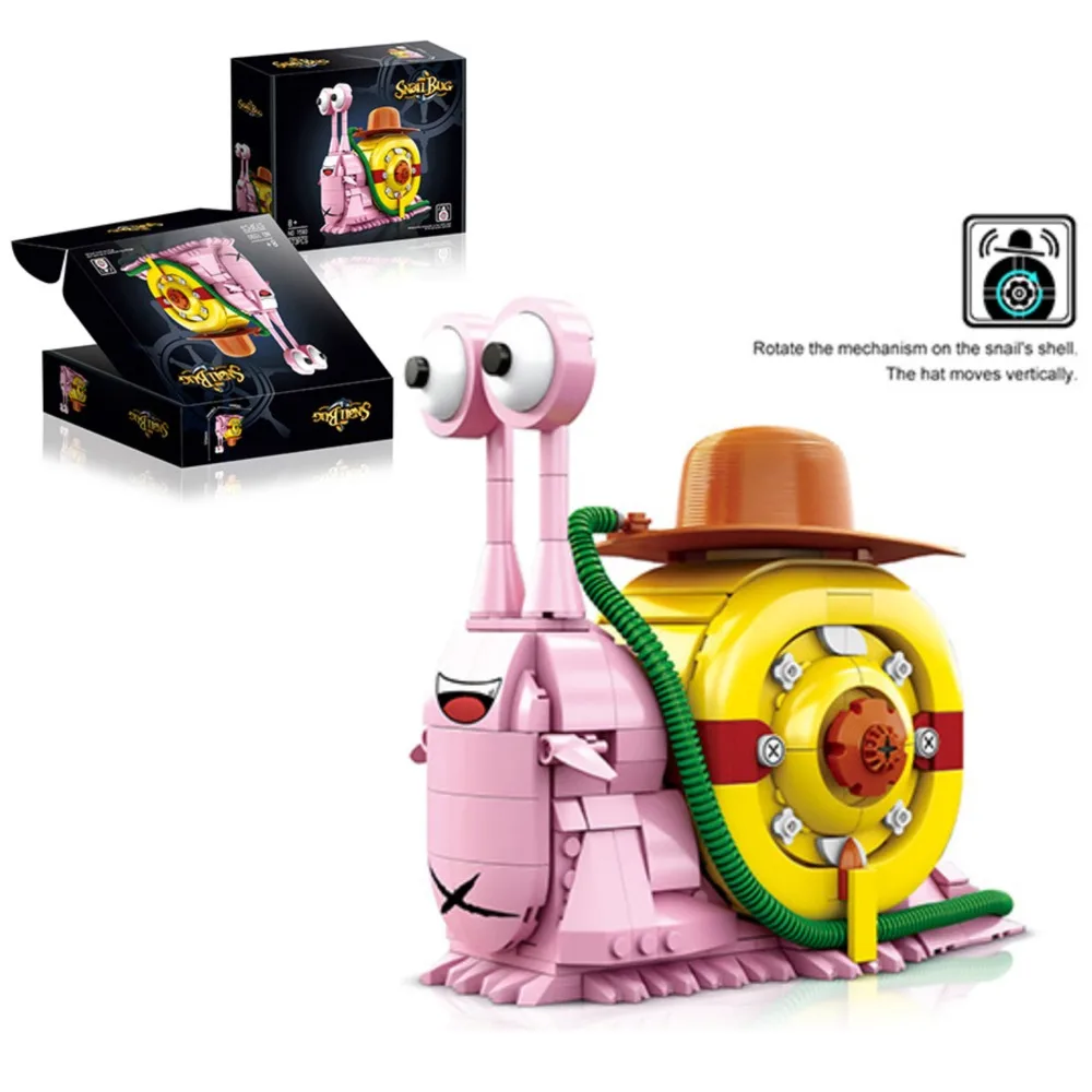 Kids Education Design - Kit de construction téléphonique escargot, jouet