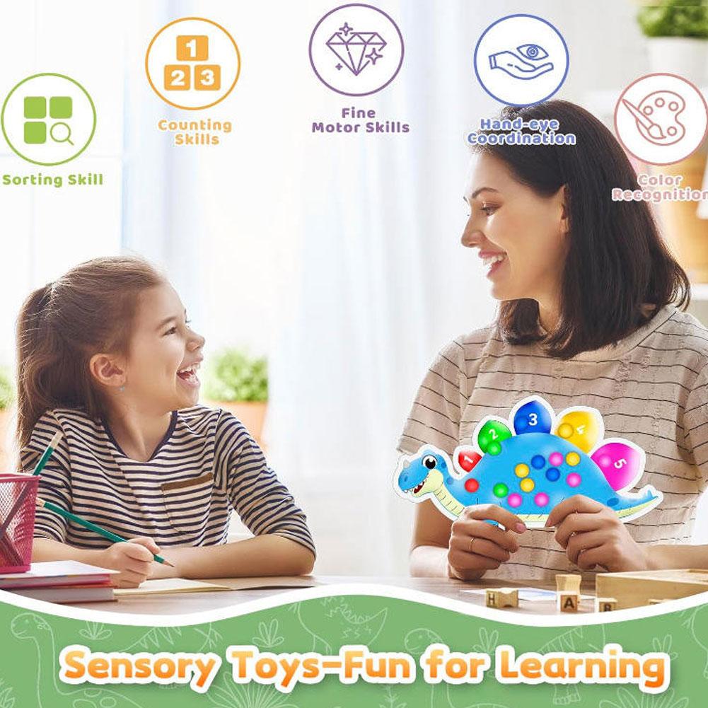 Jouet de tri de dinosaure, jeu - Kids Education Design avis et prix