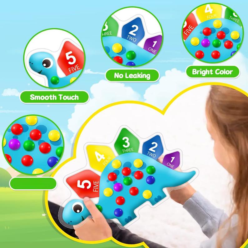 Jouet de tri de dinosaure, jeu - Kids Education Design avis et prix