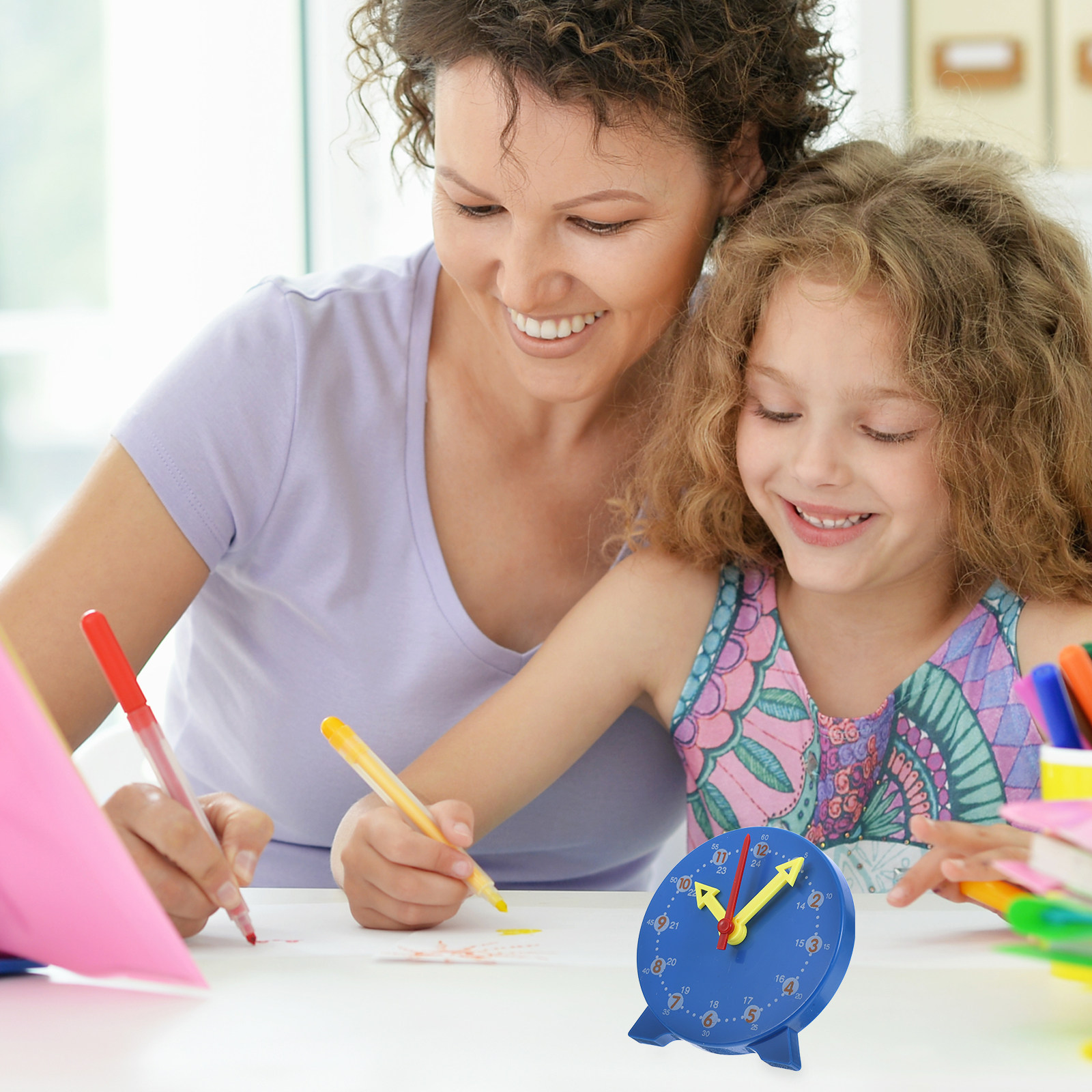 Horloge pédagogique pour enfan - Kids Education Design avis et prix