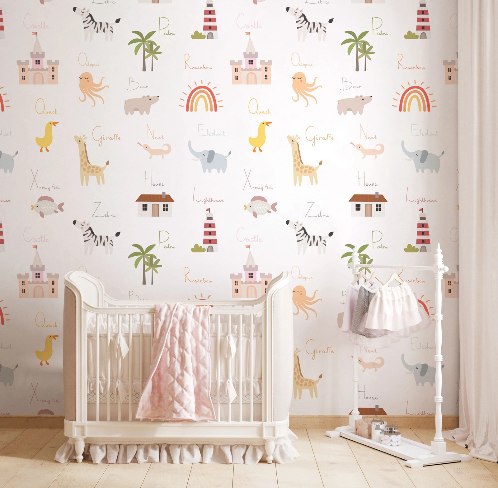 Papier peint éducatif pour enf - Kids Education Nursery avis et prix