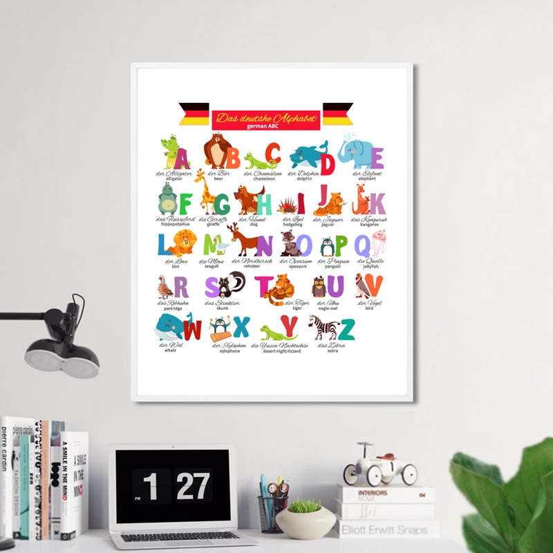 Alphabet allemand avec animaux - Kids Education Nursery avis et prix