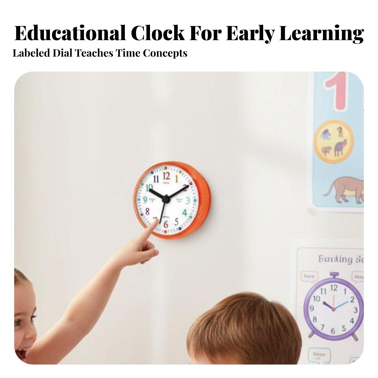 Horloge murale à ventouse pour - Kids Education Design avis et prix
