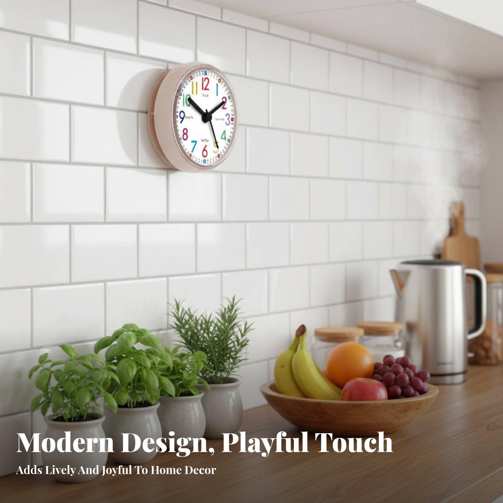 Horloge murale à ventouse pour - Kids Education Design avis et prix