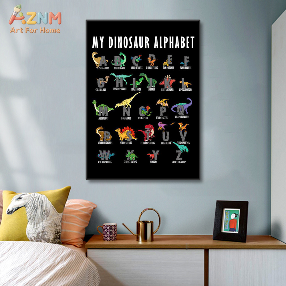AZNM – impression sur toile de - Kids Education Background avis et prix