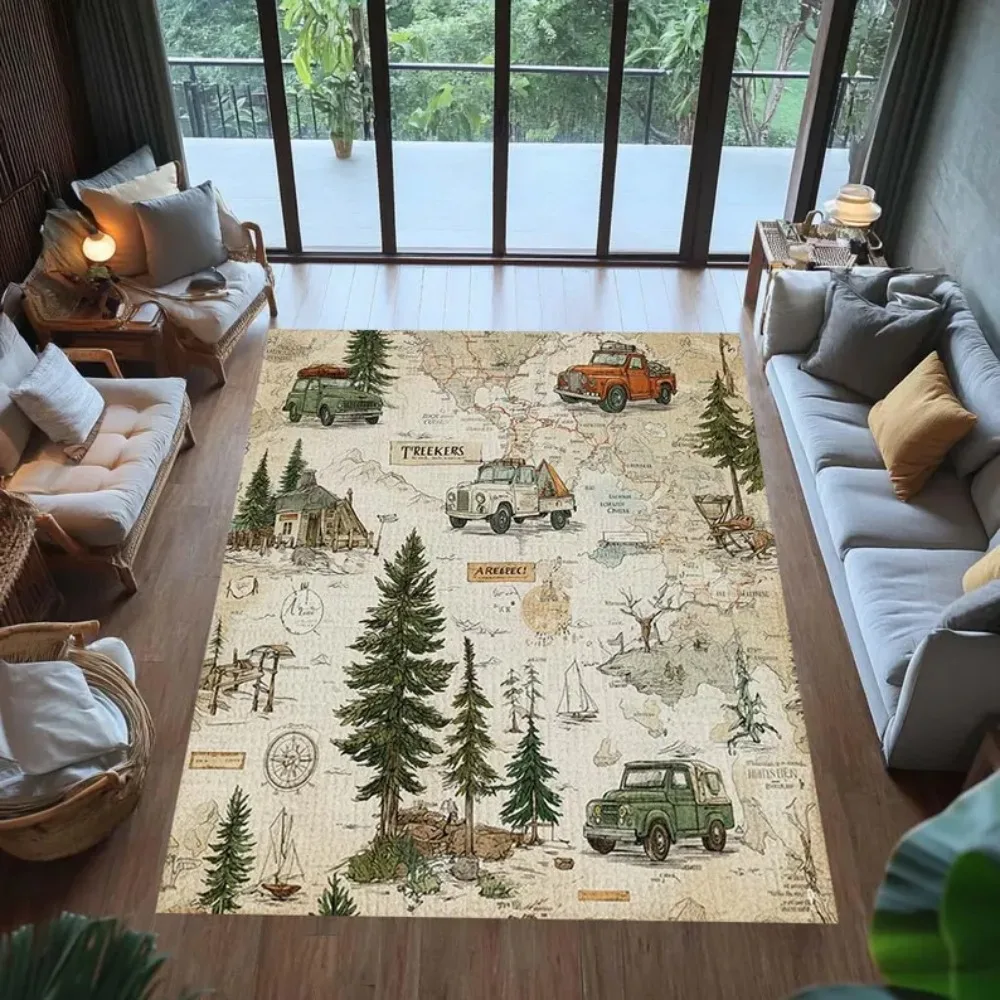 Tapis de carte du monde intera - Kids Education Nursery avis et prix