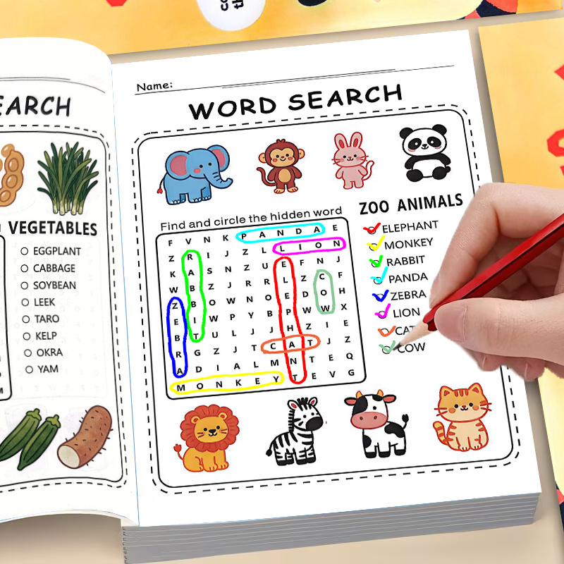 Livre de recherches de mots :  - Kids Education Related avis et prix