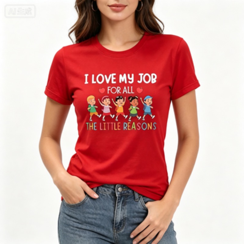 T-shirt à manches courtes pour - Kids Education Jobs avis et prix